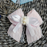 Tail Bow With Lace