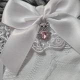 Bow Socks With Charms