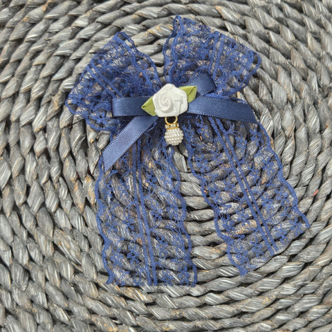 Lace Tail Bow