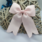 Large Long Tail Bow 115 powder pink